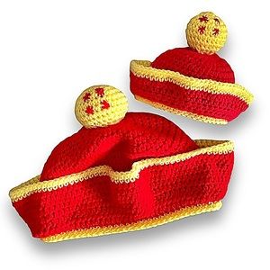 🐉 DBZ Gohan Daddy & Baby matching hats